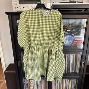 Shiny by Nature gingham dress
